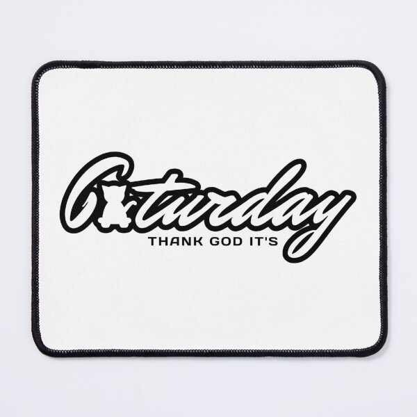 Item preview, Caturday - Thank God Its designed and sold by ViewerEqualsPhoton.