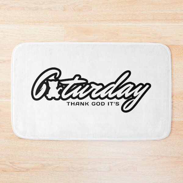 Item preview, Caturday - Thank God Its designed and sold by ViewerEqualsPhoton.