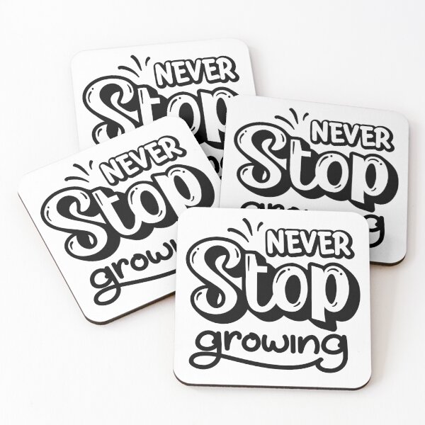 Item preview, Never Stop Growing designed and sold by Funky  Fibers.