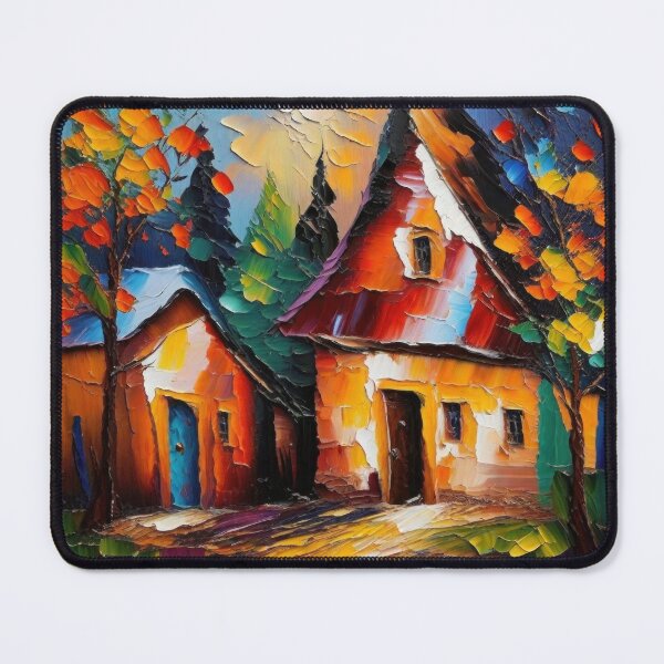 Item preview, Fall Cottage designed and sold by kultomatic.