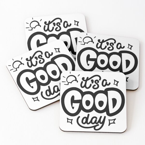 Item preview, IT's a good day! Full of Positivity: Embrace the Good Vibes designed and sold by Funky  Fibers.