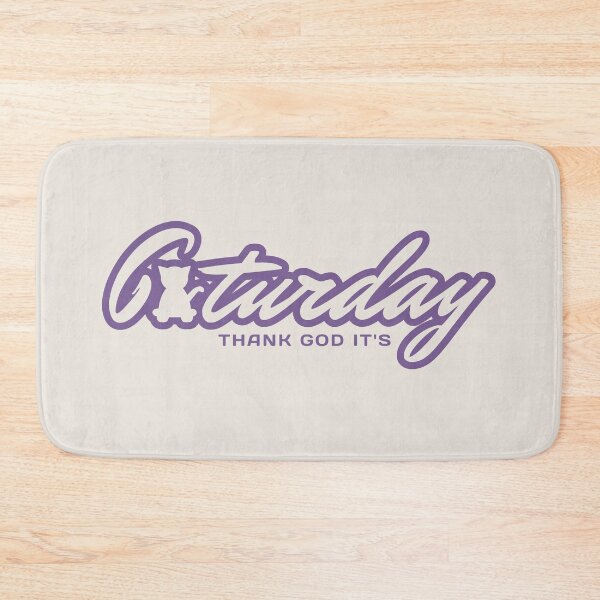 Item preview, Purlpe Vintage Caturday - Thank God Its designed and sold by ViewerEqualsPhoton.