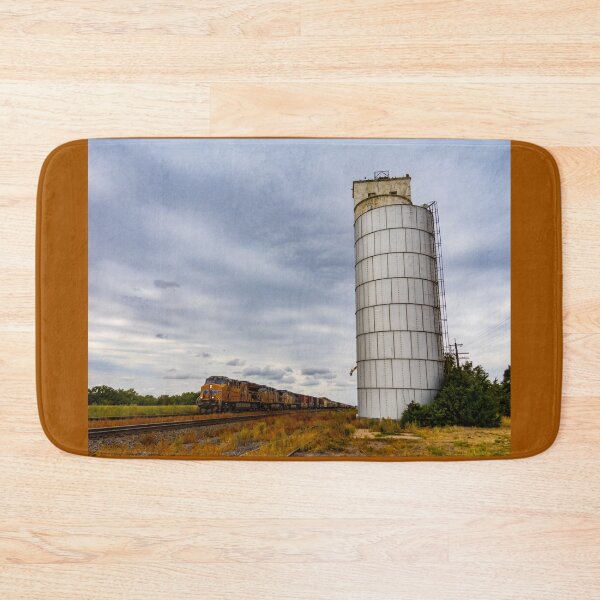 Item preview, Train and Silo on the Great Plains designed and sold by Brian Shaw.