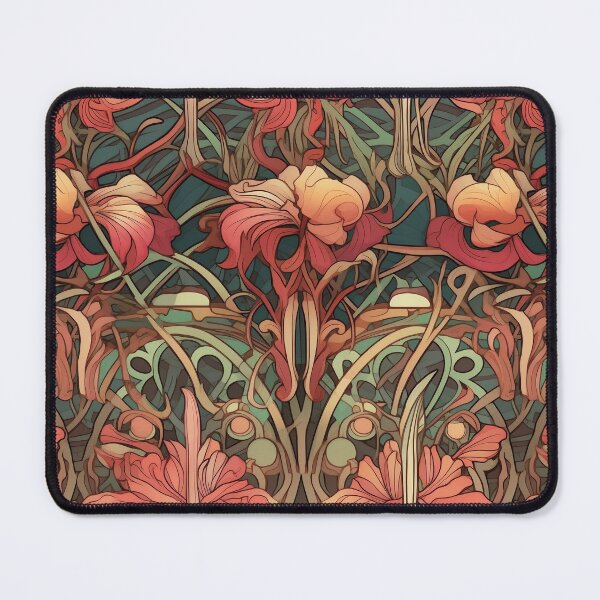 Item preview, Art Nouveau Pattern - Mucha Style designed and sold by Leksal.