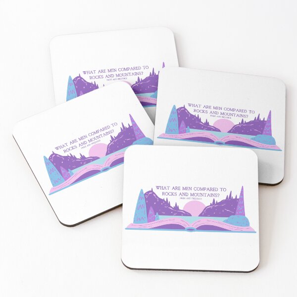 Item preview, What are Men Compared to Rocks and Mountains Pride and Prejudice Art designed and sold by doria-photos.