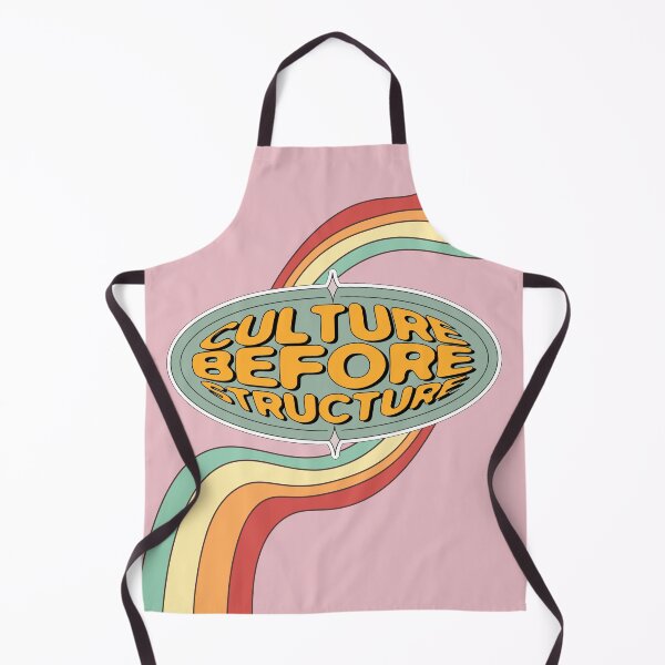 Item preview, Retro Wavy Text “Culture before Structure” designed and sold by MadiervArt.