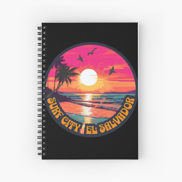 Item preview, Surf City, El Salvador- Summer Time Sunset--Essential T-shirts and Hoodies designed and sold by PatriciaReyes.