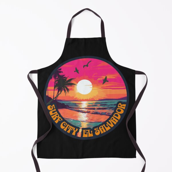 Item preview, Surf City, El Salvador- Summer Time Sunset--Essential T-shirts and Hoodies designed and sold by PatriciaReyes.