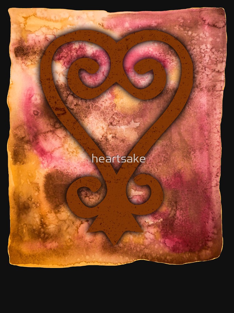 Thumbnail 7 of 7, Classic T-Shirt, Adinkra Sankofa African Tribal Symbol designed and sold by heartsake.