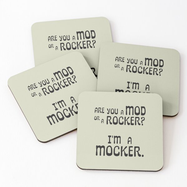 Item preview, Are you A Mod Or A Rocker designed and sold by thebcarts.