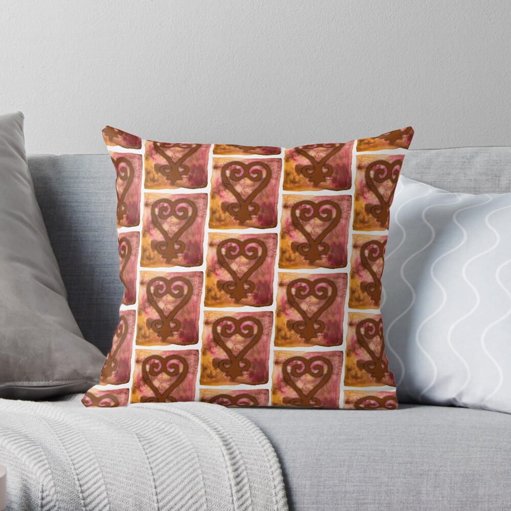 Item preview, Throw Pillow designed and sold by heartsake.