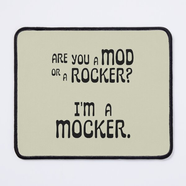 Item preview, Are you A Mod Or A Rocker designed and sold by thebcarts.