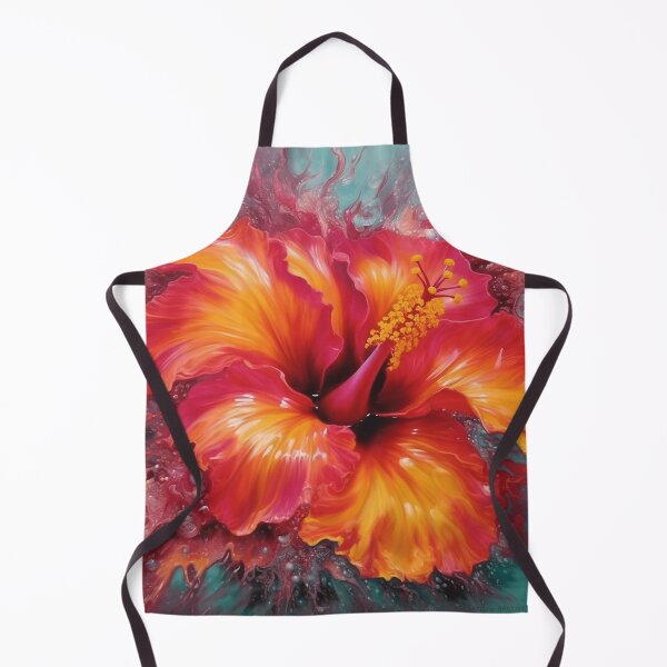Item preview, Hibiscus Blossom in Fluid Acrylics designed and sold by EVA4designs.