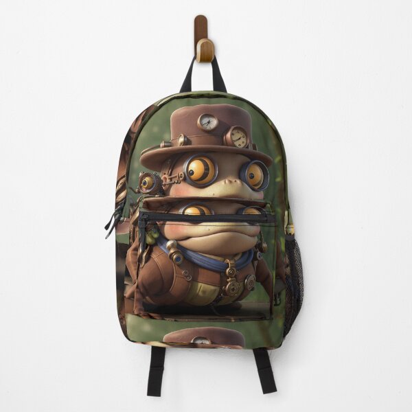 Item preview, 3D Steampunk Toad Art Painting Design Print designed and sold by randomtdesigns.