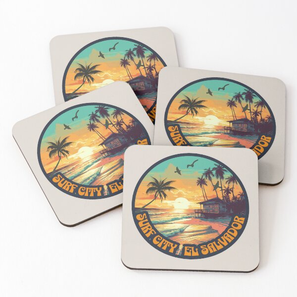 Item preview, Sunset at the Beach,Surf City, El Salvador- Summer Time--Essential T-shirts and Hoodies designed and sold by PatriciaReyes.