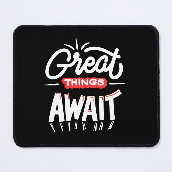 Item preview, Great Things Await designed and sold by Funky  Fibers.