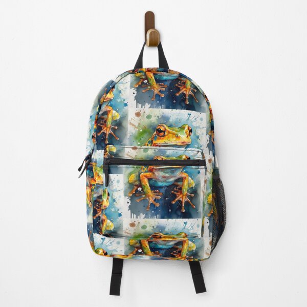 Item preview, Colorful Art frog print designed and sold by PaperieJennifer.