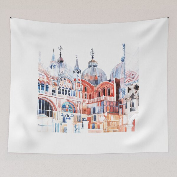 Item preview, Venice San Marco illustration designed and sold by Myartspace.