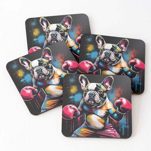 Item preview, French Bulldog Boxer in Boxing Stance designed and sold by Ameiva-Apparel.