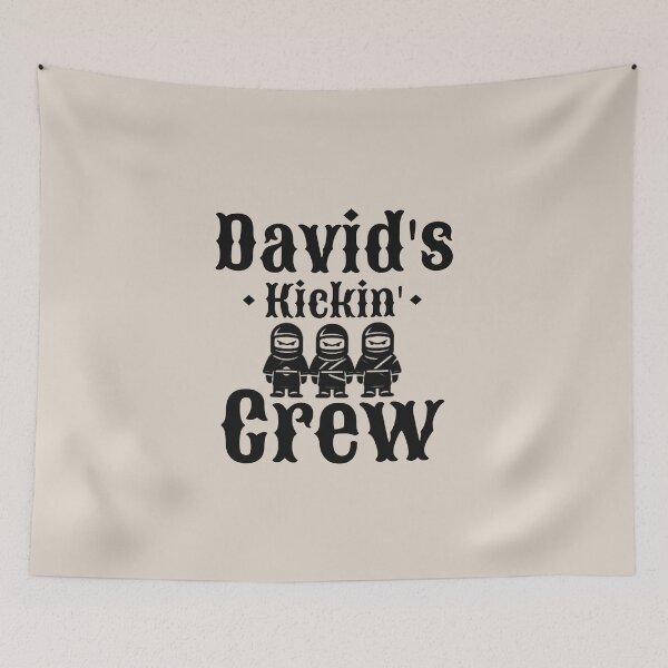 Item preview, David’s kickin’ crew. Ninjas. Sportman designed and sold by Tsifra.