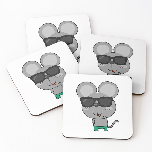 Item preview, Hipster Mouse designed and sold by EzezFolio.