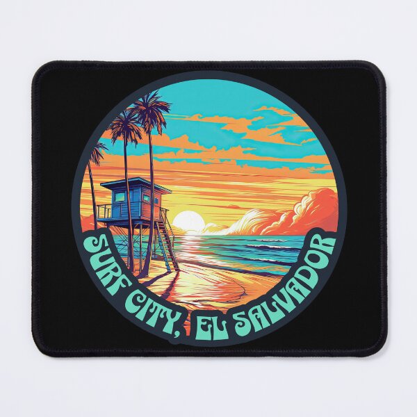 Item preview, Watching the  Sunset at the Beach,Surf City, El Salvador- Summer Time--Essential T-shirts and Hoodies designed and sold by PatriciaReyes.