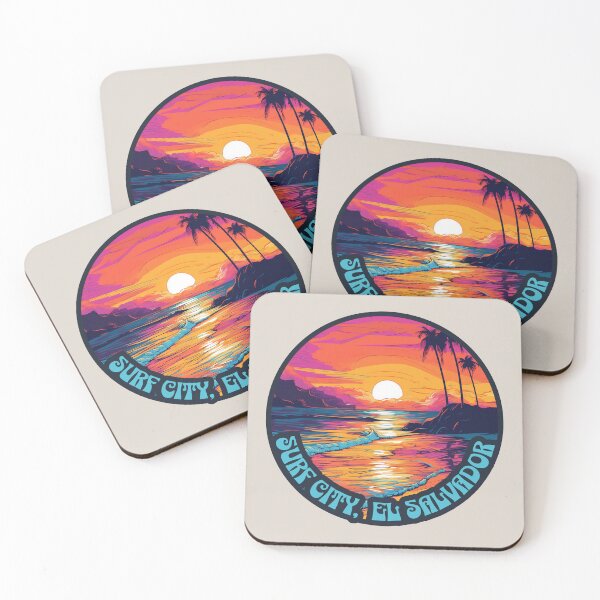 Item preview,  Sunset at the Beach,Surf City, El Salvador- Summer Time--Essential T-shirts and Hoodies designed and sold by PatriciaReyes.