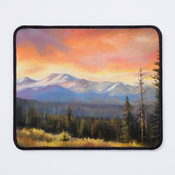 Item preview, The mountain view landscape 3 designed and sold by Red Witch Art.