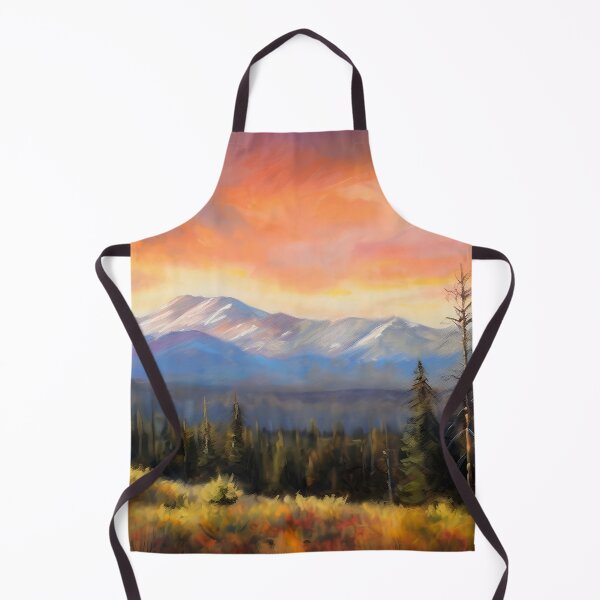 Item preview, The mountain view landscape 3 designed and sold by Red Witch Art.