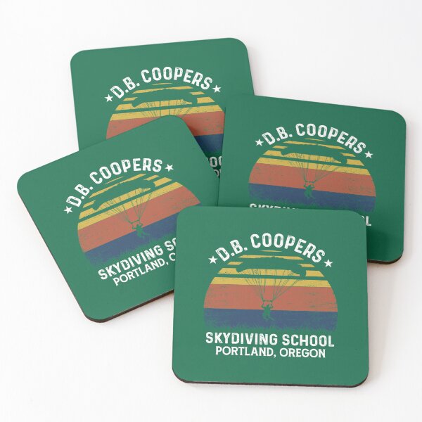 Item preview, DB Coopers skydiving school   designed and sold by CelestialbyA.