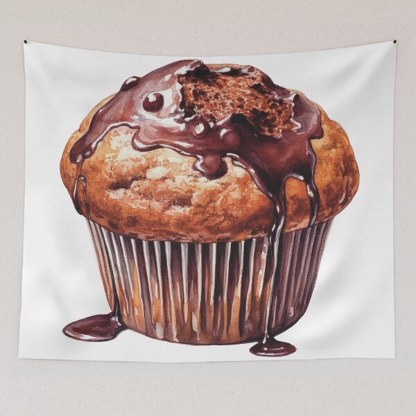 Item preview, Chocolate cupcake designed and sold by TeddyPrint.