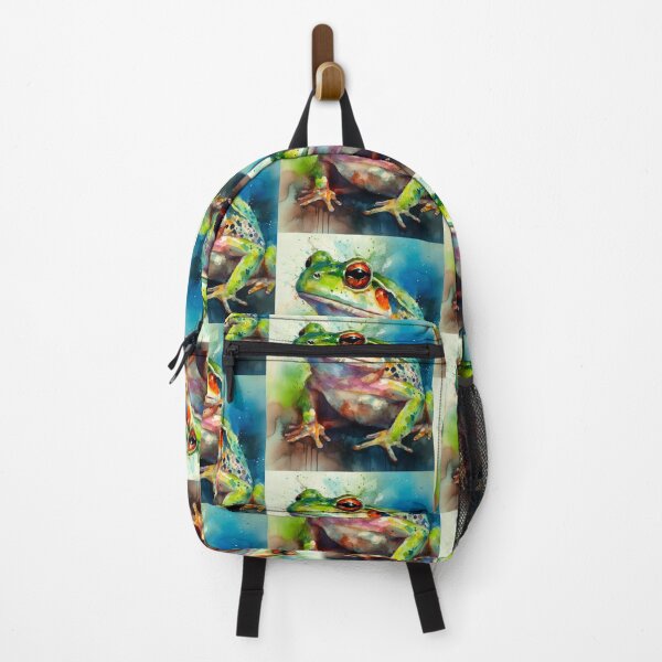 Item preview, Colorful Art frog print designed and sold by PaperieJennifer.