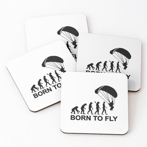 Item preview, Evolution Skydiving born to fly   designed and sold by CelestialbyA.