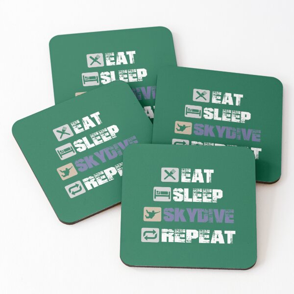 Item preview, Eat Sleep Skydive Repeat.   designed and sold by CelestialbyA.