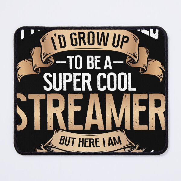 Item preview, I never dreamed i'd grow up to be a super cool streamer shirt graphic shirts for streamers designed and sold by ScionEros.