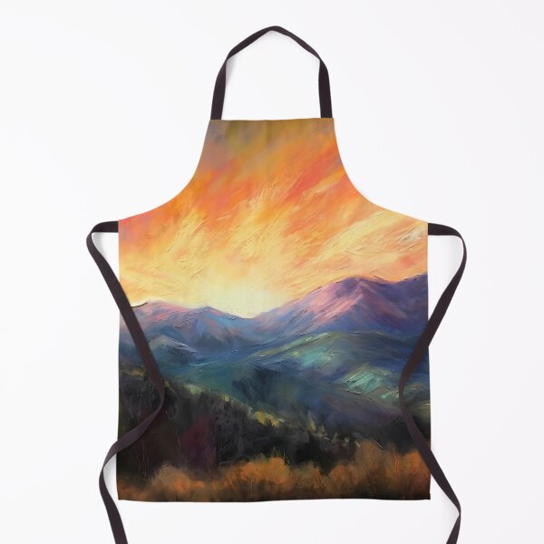 Item preview, The mountain view landscape 4 designed and sold by Red Witch Art.