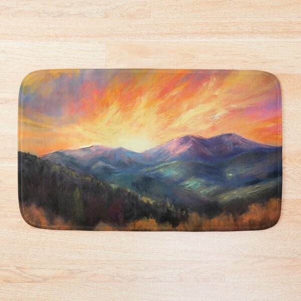 Item preview, The mountain view landscape 4 designed and sold by Red Witch Art.