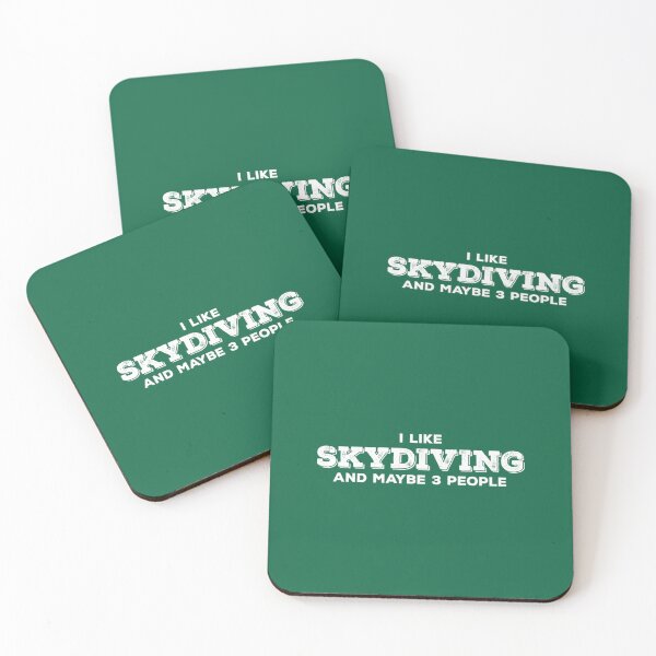 Item preview, I Like Skydiving and Maybe 3 People   designed and sold by CelestialbyA.