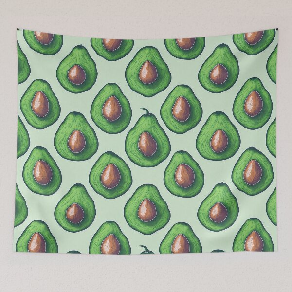 Item preview, Avocado pattern designed and sold by SpacePingoo.