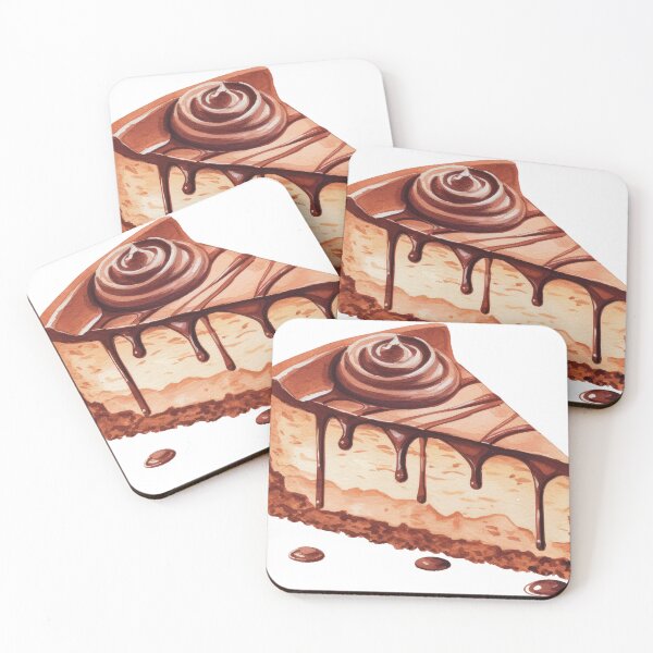 Item preview, Chocolate cheescake designed and sold by TeddyPrint.
