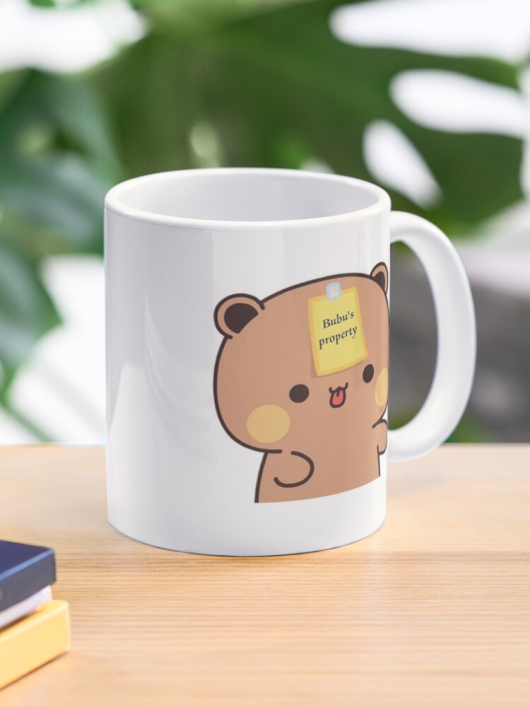 Cartoon Bear Wash Cup, Portable Handle Plastic Cup, Kids