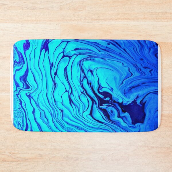 Item preview, Blue Tunnel on tile designed and sold by VibrantViv.