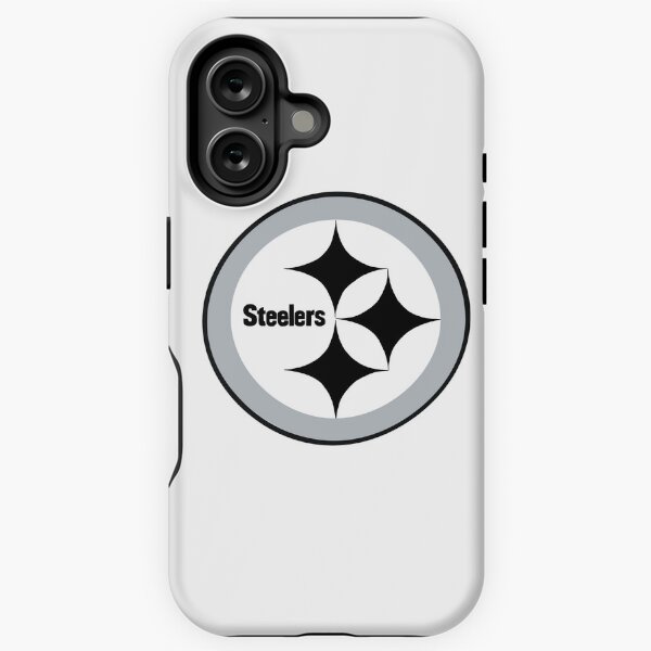 Aperçu de l'œuvre Logo Steeler noir et blanc créée et vendue par jjsocceruno.
