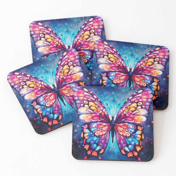 Item preview, Art Nuveau Colorful Butterfly designed and sold by PaperieJennifer.