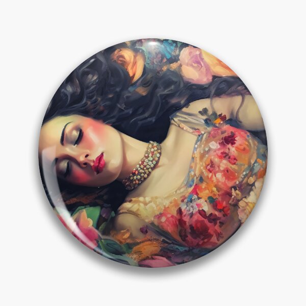 Item preview, Sleeping lady in the garden 3 designed and sold by Red Witch Art.