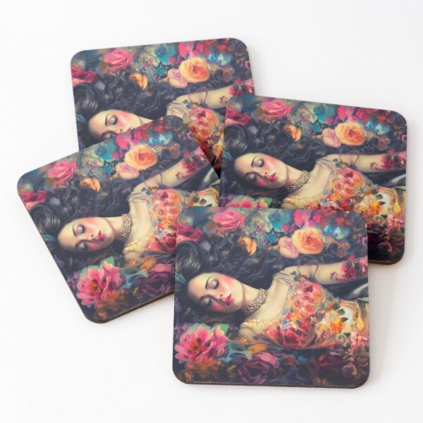 Item preview, Sleeping lady in the garden 3 designed and sold by Red Witch Art.