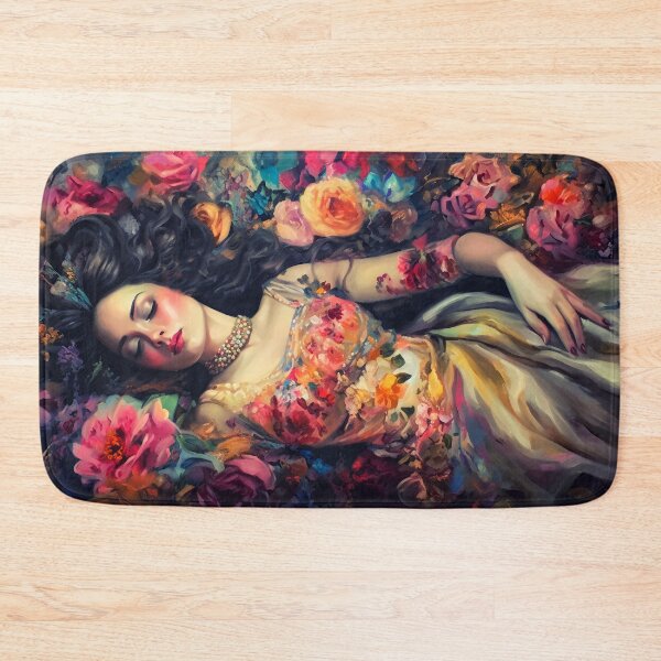Item preview, Sleeping lady in the garden 3 designed and sold by Red Witch Art.