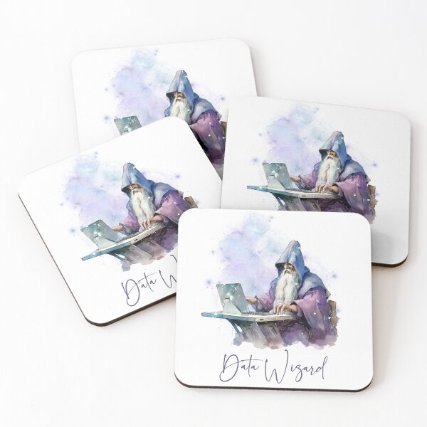 Item preview, Data Wizard designed and sold by Dominika Bednarska.