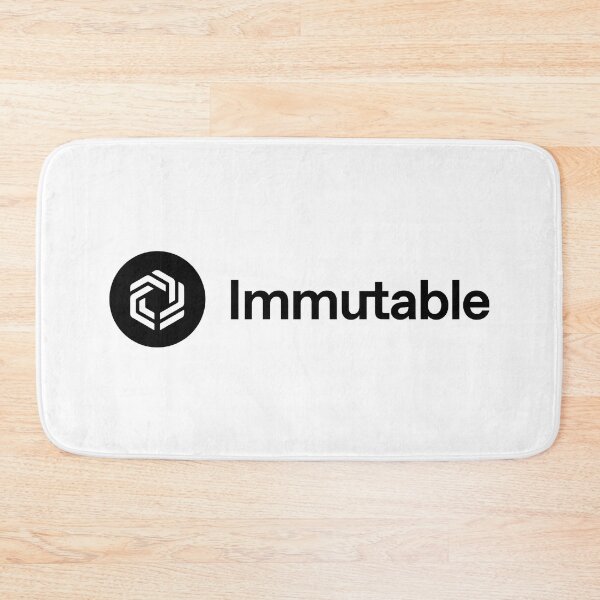 Item preview, Immutable IMX Crypto Altcoin - Horizontal Black designed and sold by CryptoMoods.