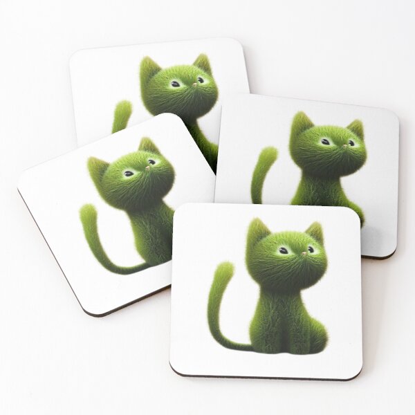 Item preview, Elemental kitties: grass kitty designed and sold by Odd-jack.